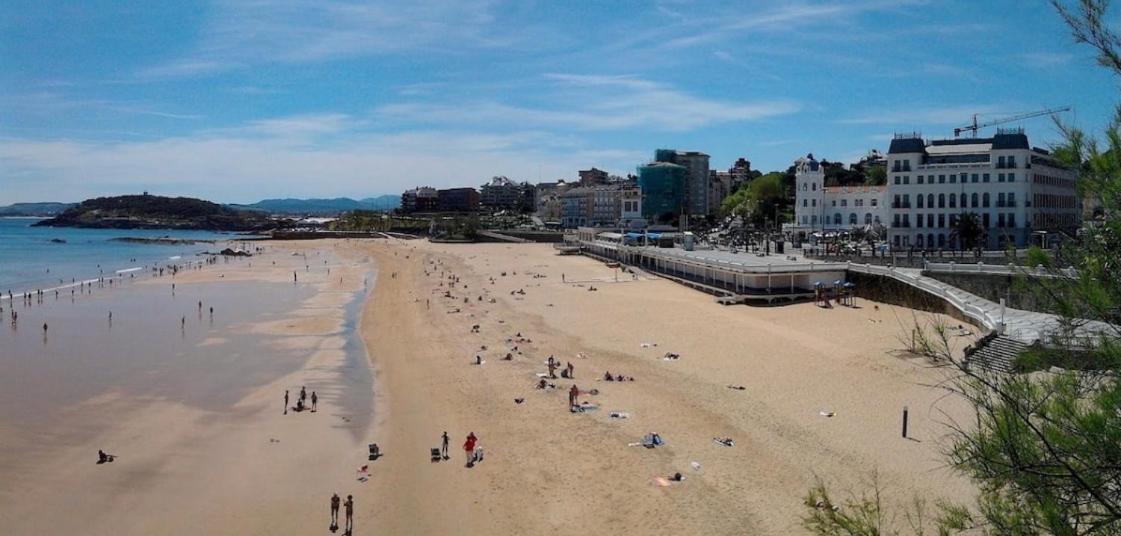 Апартаменты Pisos Sardinero Сантандер Экстерьер фото
